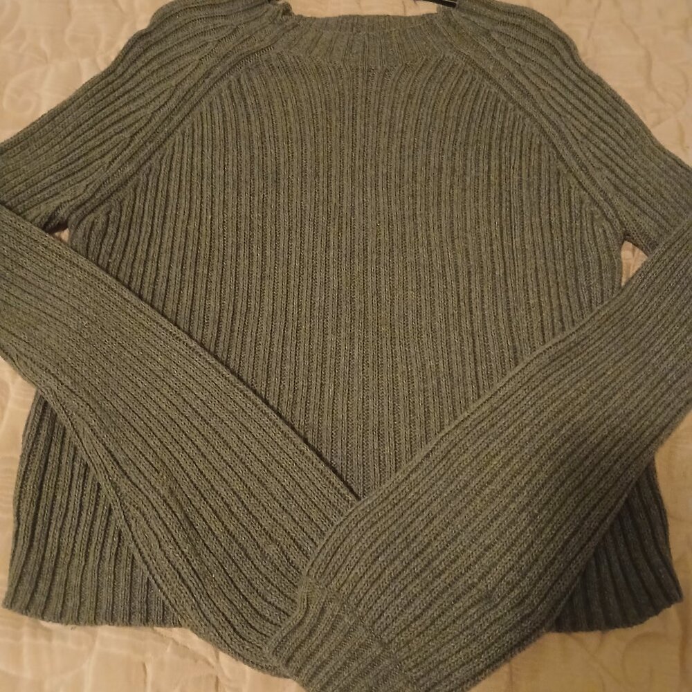 Shein Women's L Charcoal Gray Sweater